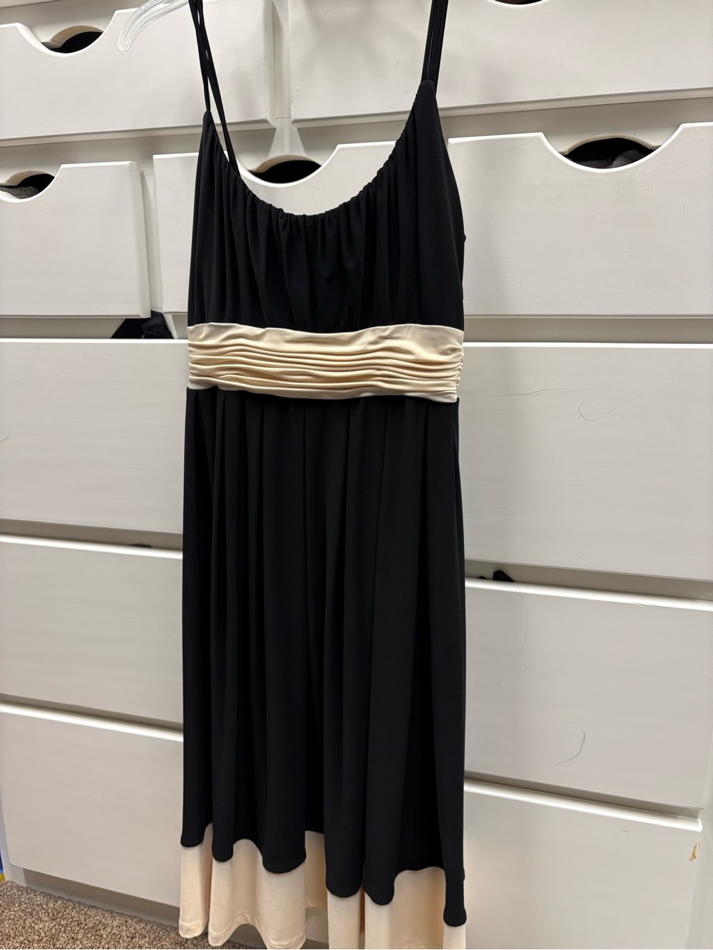 Spaghetti Strap Dress with Empire Waist